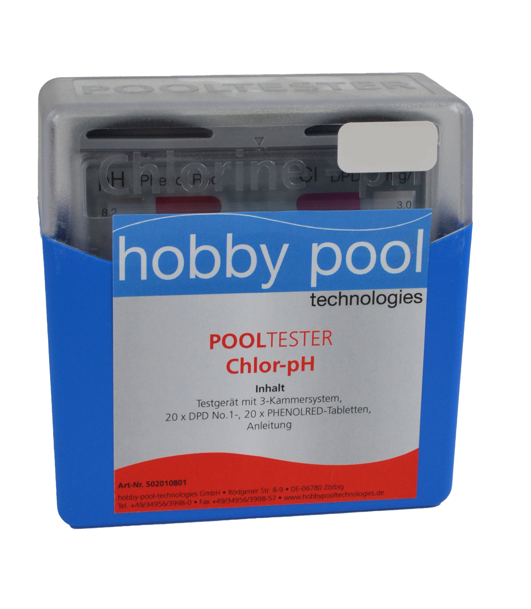 Wassertestgerät Chlor/pH hobby pool