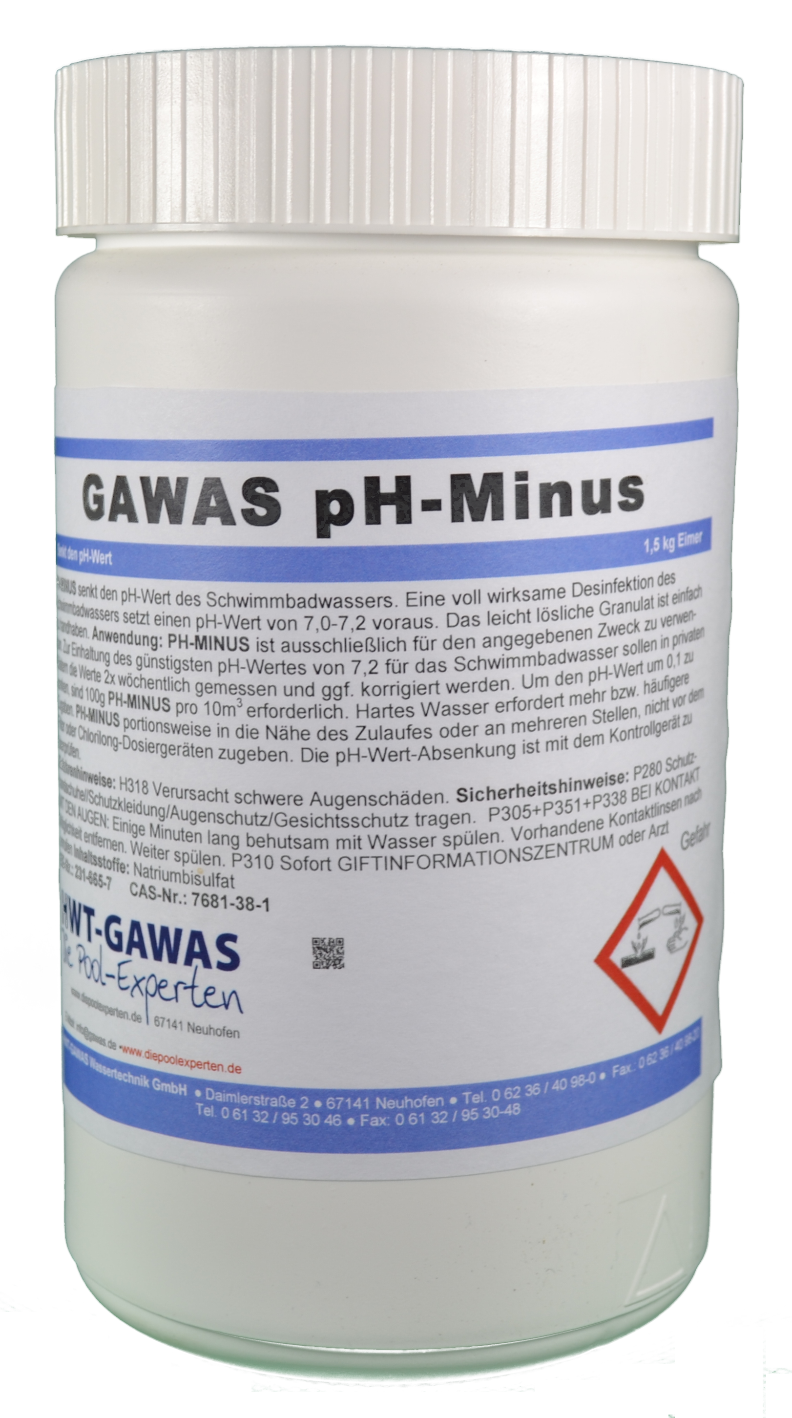 GAWAS pH-Minus Granulat